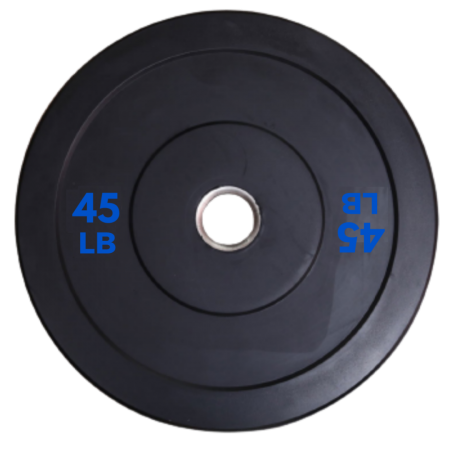 PROSPEC BUMPER Plates 2in Hole 45LBS - Click Image to Close